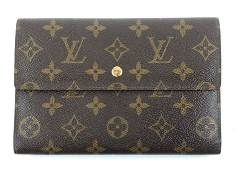 lv wallet blue inside|louis vuitton tri fold wallet.